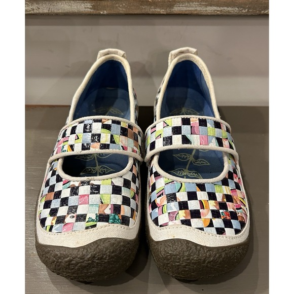 Keen Harvest Rice Bag Woven Mary Jane Shoes Slip On Women's Size 6.5 EUC - Picture 5 of 8